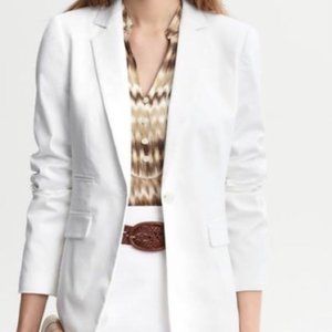 Banana Republic NWT White Blazer 00P